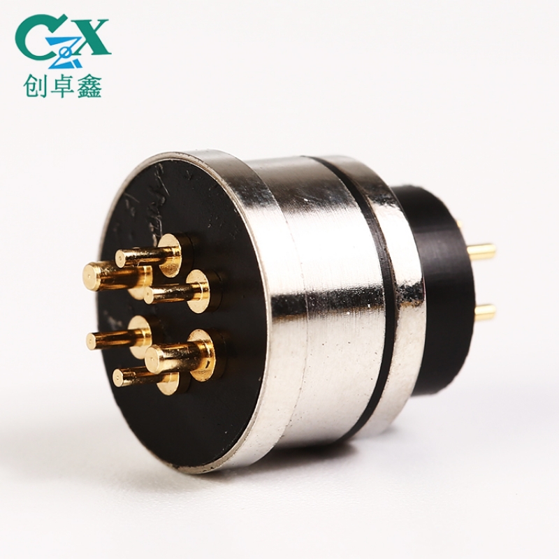 6PIN圓形磁吸連接器